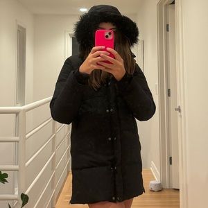 The North Face Girls Down Coat - worn for one month!